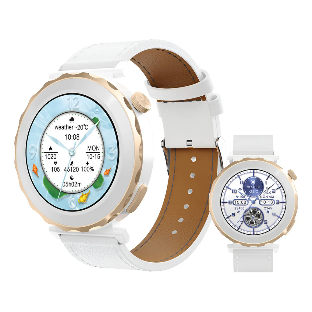 【Smartwatch Feminino】H37: Tela Grande, Monitor Cardíaco, IP67, Battery Life Extensa! Várias Cores, Estilo Único.