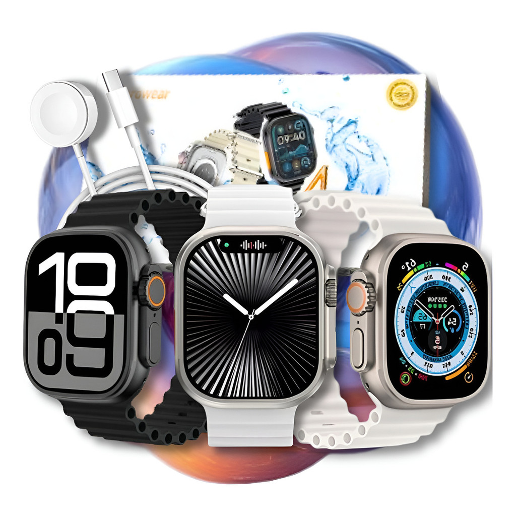 Relógio Inteligente Microwear Smartwatch Ultra U4 Chatgpt Tela Amoled 3ATM