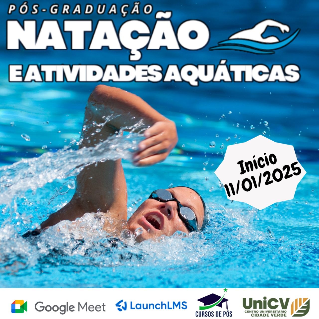 CURSO DE PÓS-GRADUAÇÃO EM NATAÇÃO E ATIVIDADES AQUÁTICAS