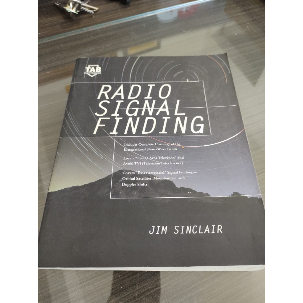 Livro Radio Signal Finding Shortwave, Area Television and Extraterrestrial Jim Sinclair