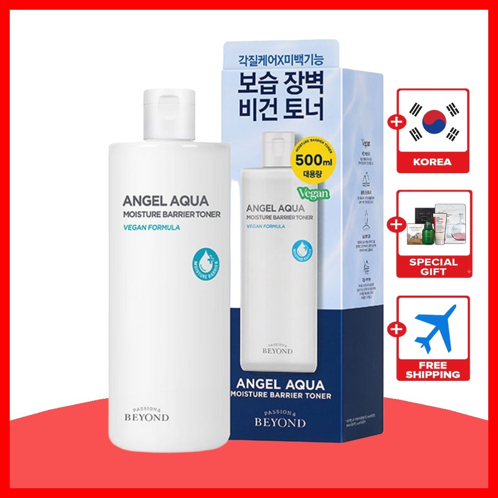 [beyond] Toner Angel Aqua Moisture Barrier , 500ml , 1 Unidade/Coreano/Barreira De Umidade/100 % Genuíno
