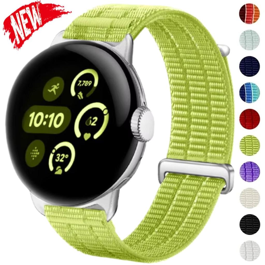 Pulseira De Nylon Para Google Pixel Watch 5 45mm 41mm Esportiva 4 Watch3 41mm 45mm