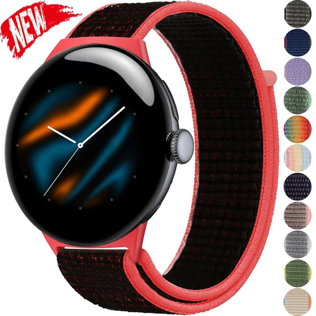 Faixa De Laço De Náilon Para Google Pixel Watch 5 4 3 45mm Pulseira Esportiva Watch5 45mm Substituir Cinto Mulher Homem