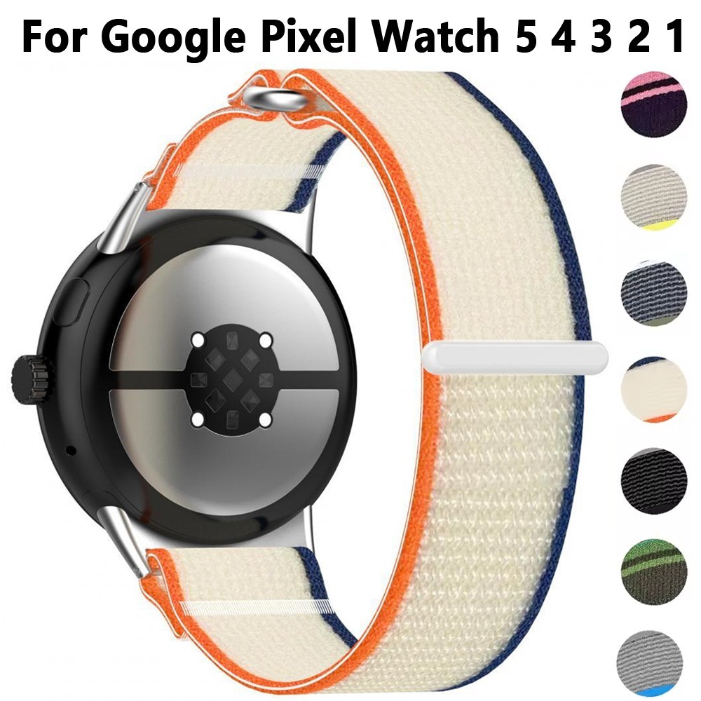 Pulseira Trançada De Nylon Para Google Pixel Watch 5 4 3 45mm Esportiva 2 1 41mm