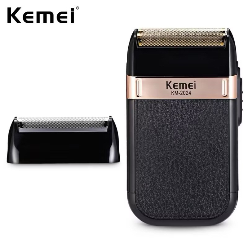Kemei KM-2024 Maquininha Shaver Maquina de Finalização Bivolt Recarregável OBS: Não é para Cortar.