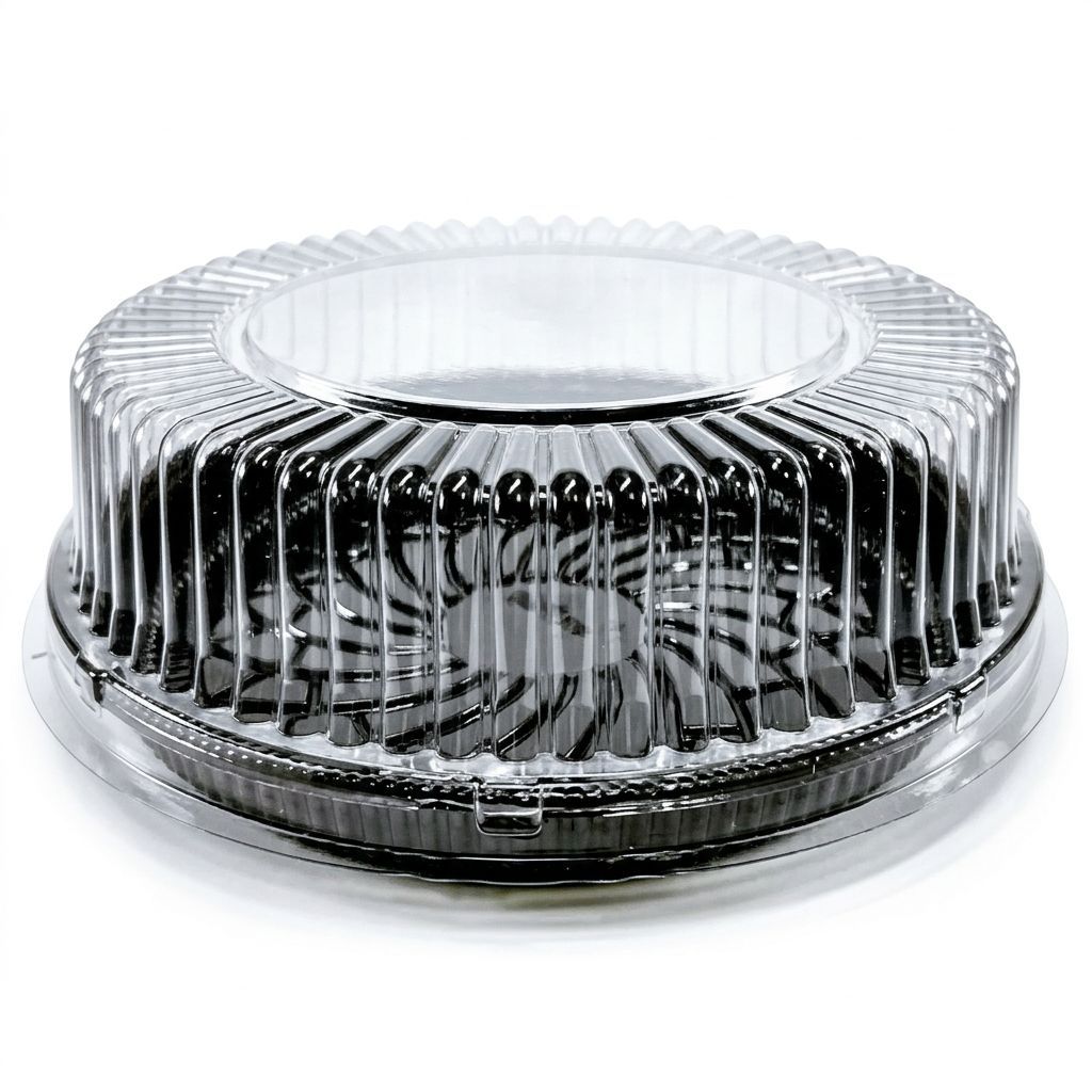 Embalagem Torta Pequena Tampa Média BP40 100un para Bolos Tortas Doces Padaria Bipack