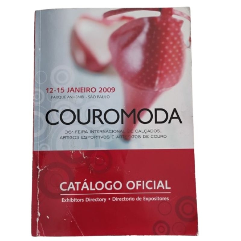 Livro Couro moda - Catálogo Oficial 2009