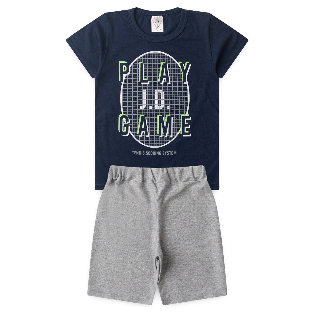 Conjunto Meninos Play Game - JD Kids - 3898