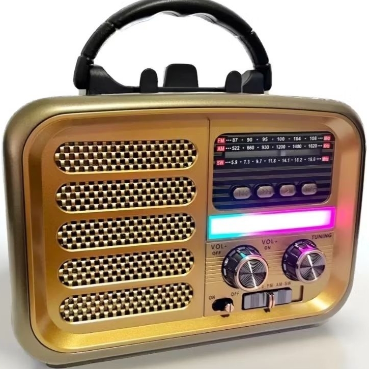 super radio retro vintage idoso completo am,FM,bluetooth lanterna pendreve recarregável bivolt
