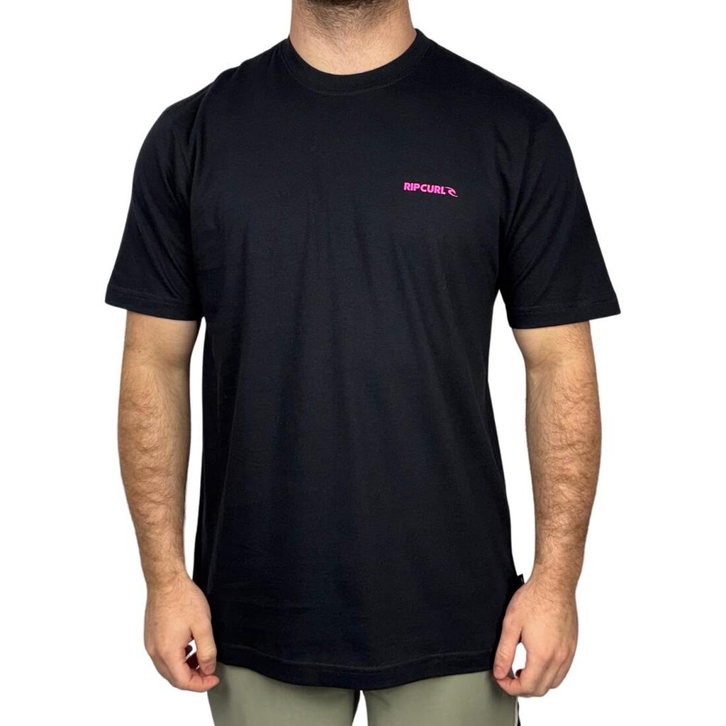 Camiseta Rip Curl Brand Icon Preto