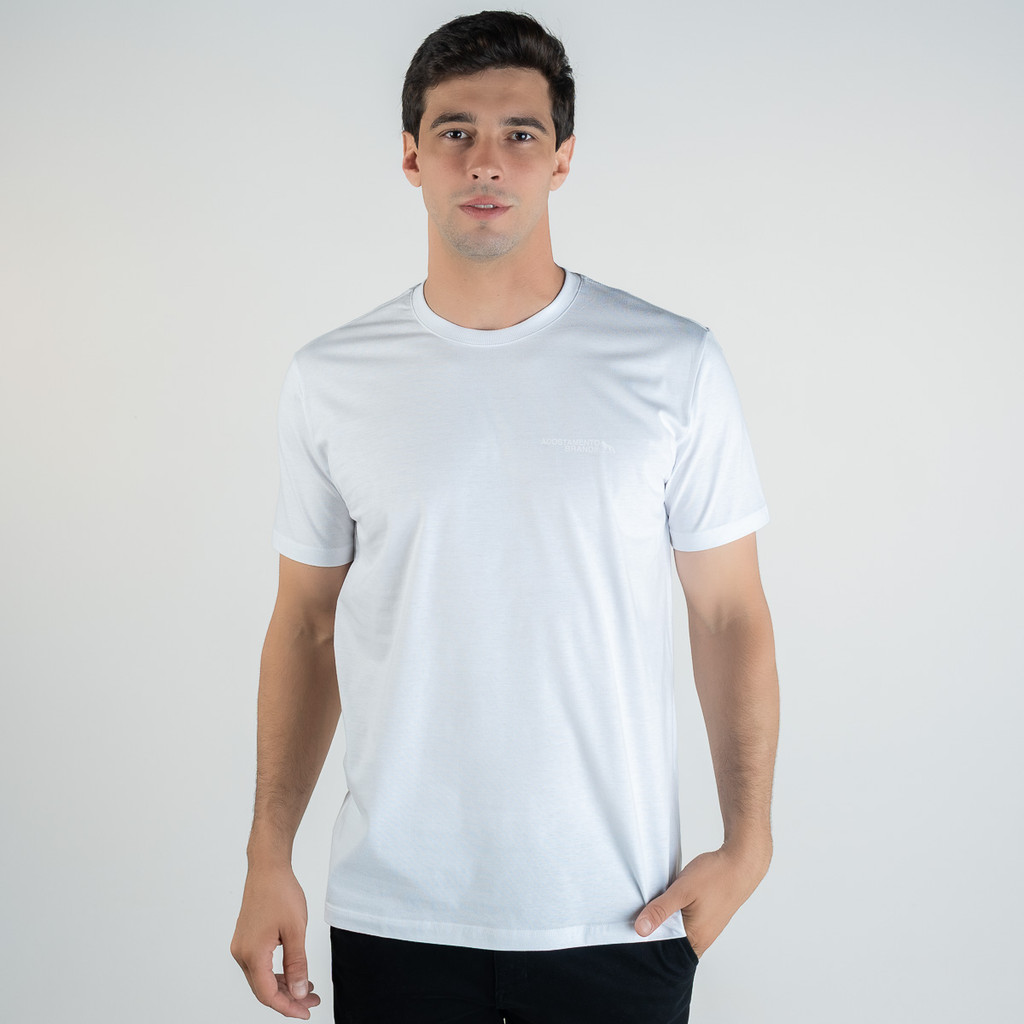 Camiseta Acostamento Brand Branca