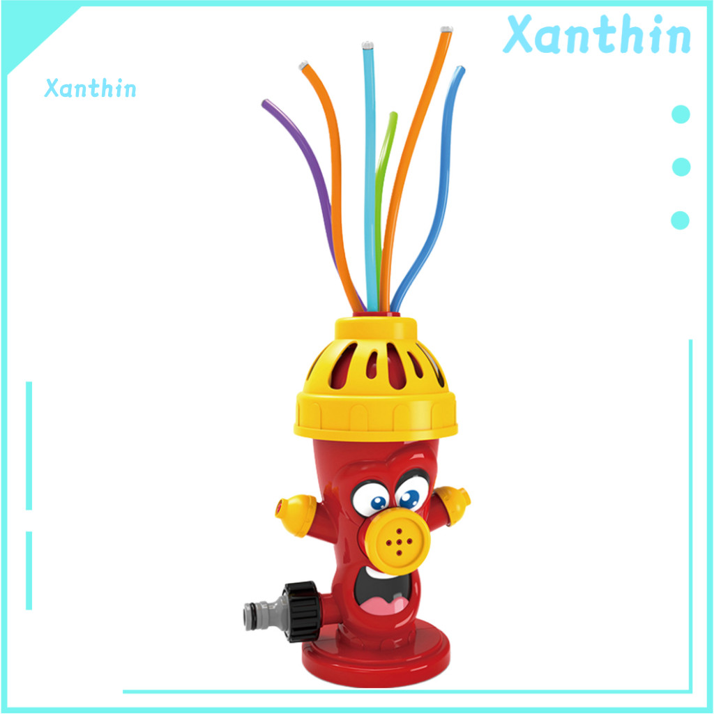 Child-friendly Water Sprinkler Kids Hydrant Toy – Outdoor Summer Spray for Toddlers Boys Girls Garden Lawn Rotary Wigg