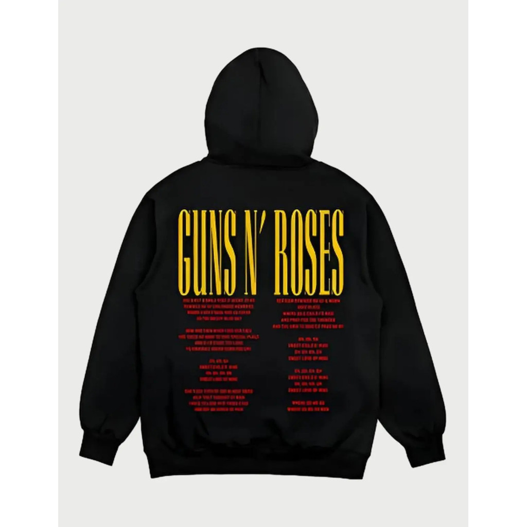 Moletom Estampado Guns N Roses Sweet Child O Mine Rock Banda
