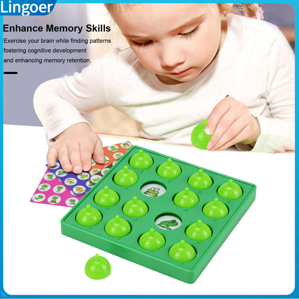 Kids Memory Game with 5 Double-sided Cards – Parent-child Educational Toy for Toddlers Boys Girls Challenge Gift for E