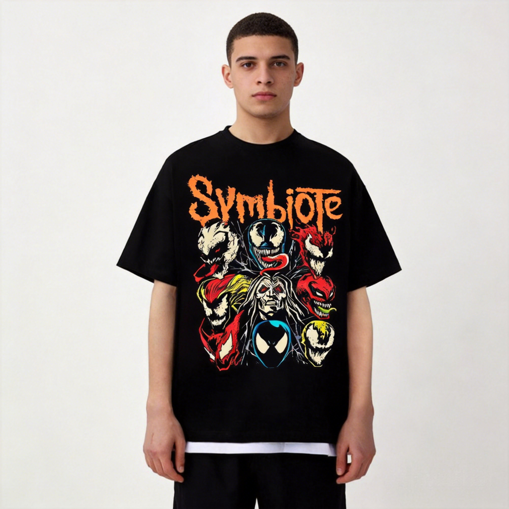 Camiseta Masculina Estampada Spider-Man Herói Moda Casual Geek