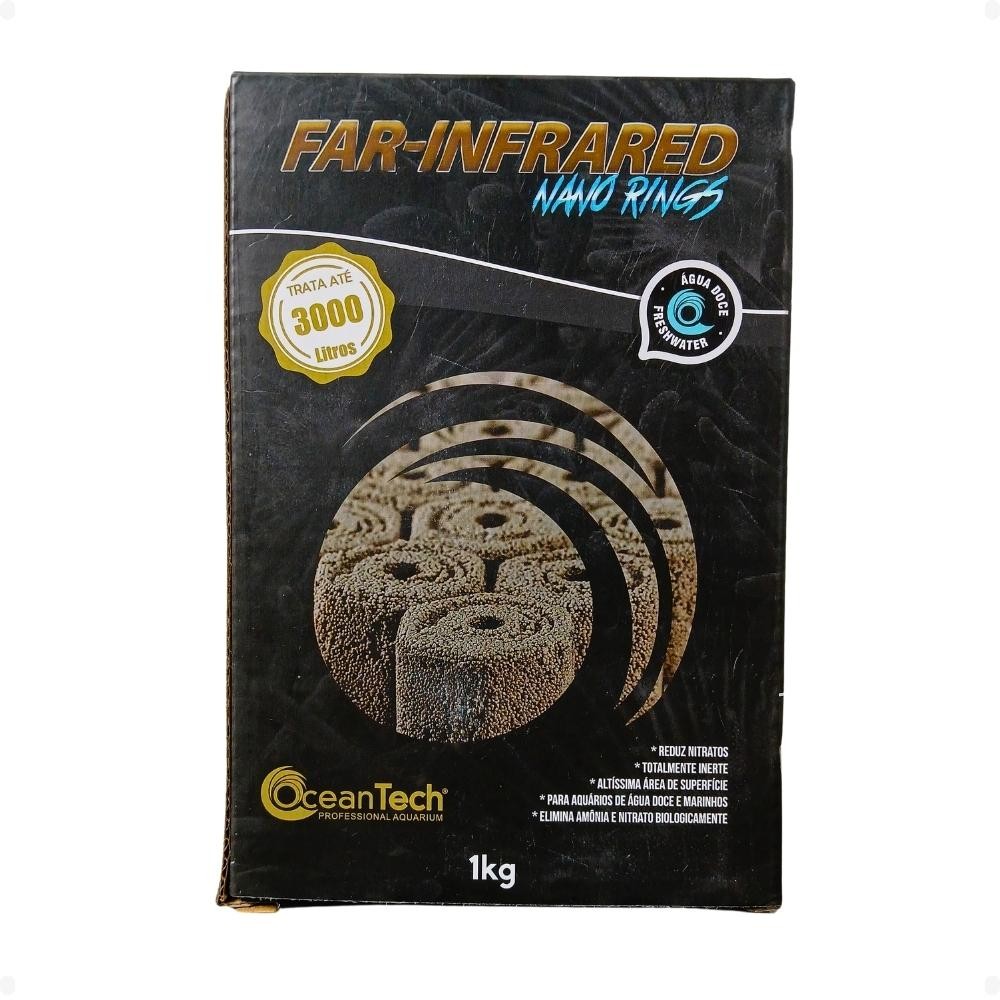 Mídia Biológica Nano Rigns Far Infrared 1Kg Ocean Tech