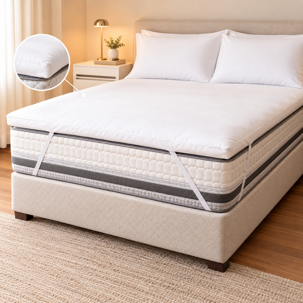 Pillow Top Infravermelho Confort INFRARed Espuma Hiper Soft D23 Capa Lavável em Máquina Tecnologia Certificada