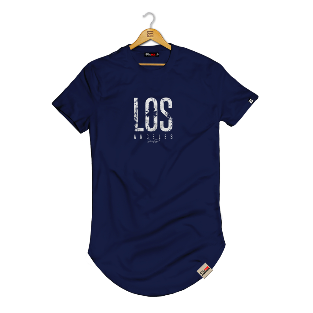 Camiseta Longline Pintee LOS 100% Algodão Ultra Premium Alta Qualidade