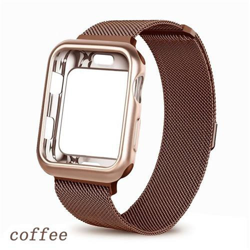 Capa com pulseira para iwatch 46mm 42mm série 11 10 38mm 42mm, capa para relógio série SE 6 5 4 3 2 1, pulseira 40mm 44m