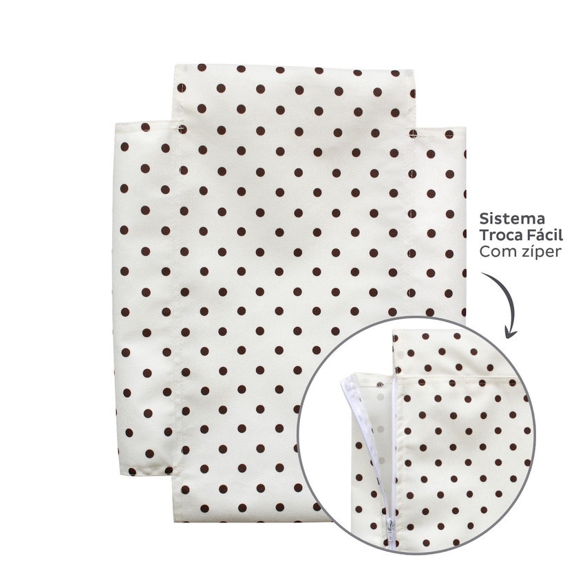 Capa Refil para Catbed Media - Polka