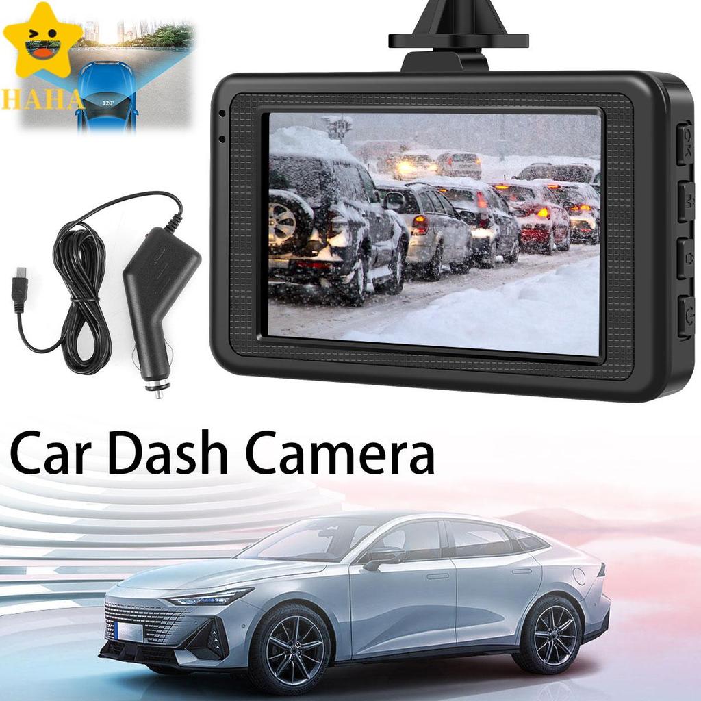 Dash Cam Smart Car Camera 1080P HD Câmera De Carro Reutilizável Gravador De Condução Com Display LCD De 3 