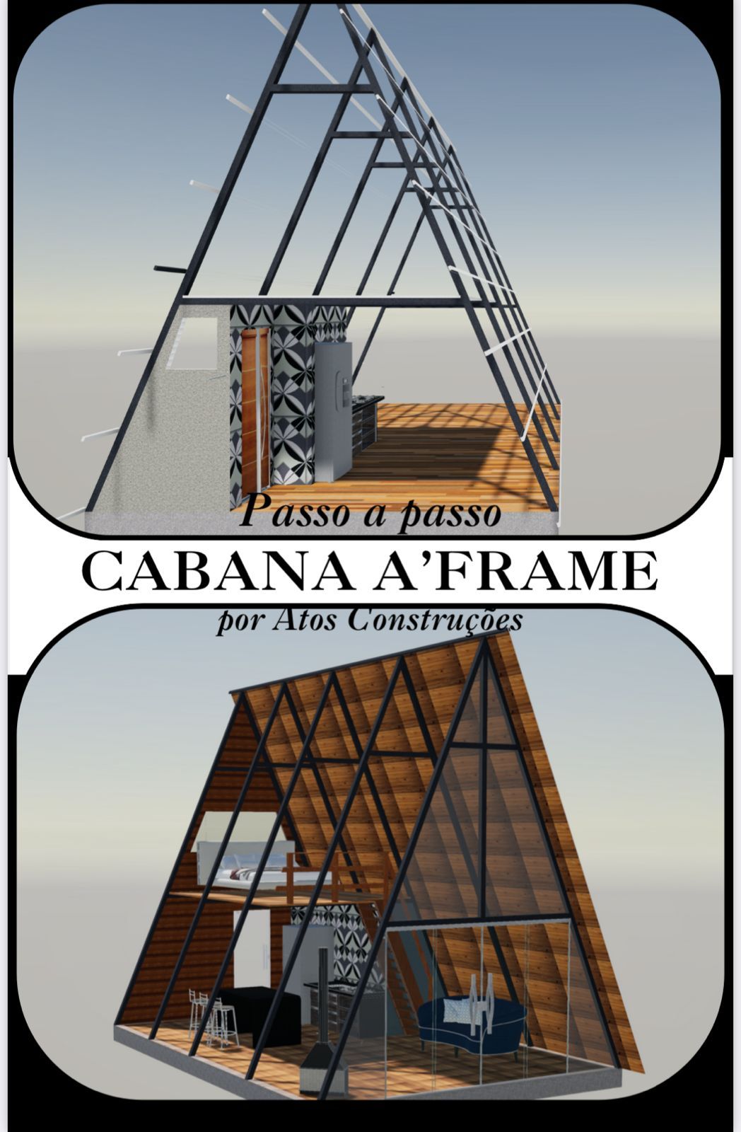 Projeto A-Frame: Construa Sua Cabana dos Sonhos