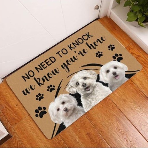[Novo produto] E-Commercial AliExpress Dog Series Tapete de porta de entrada 3D Digital impresso tapete de entrada