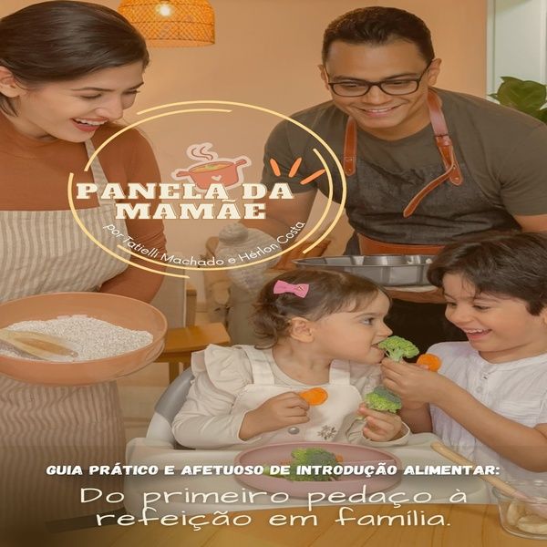 Panela da Mamãe - Guia prático e afetuoso de introdução alimentar: do primeiro pedaço à refeição em família