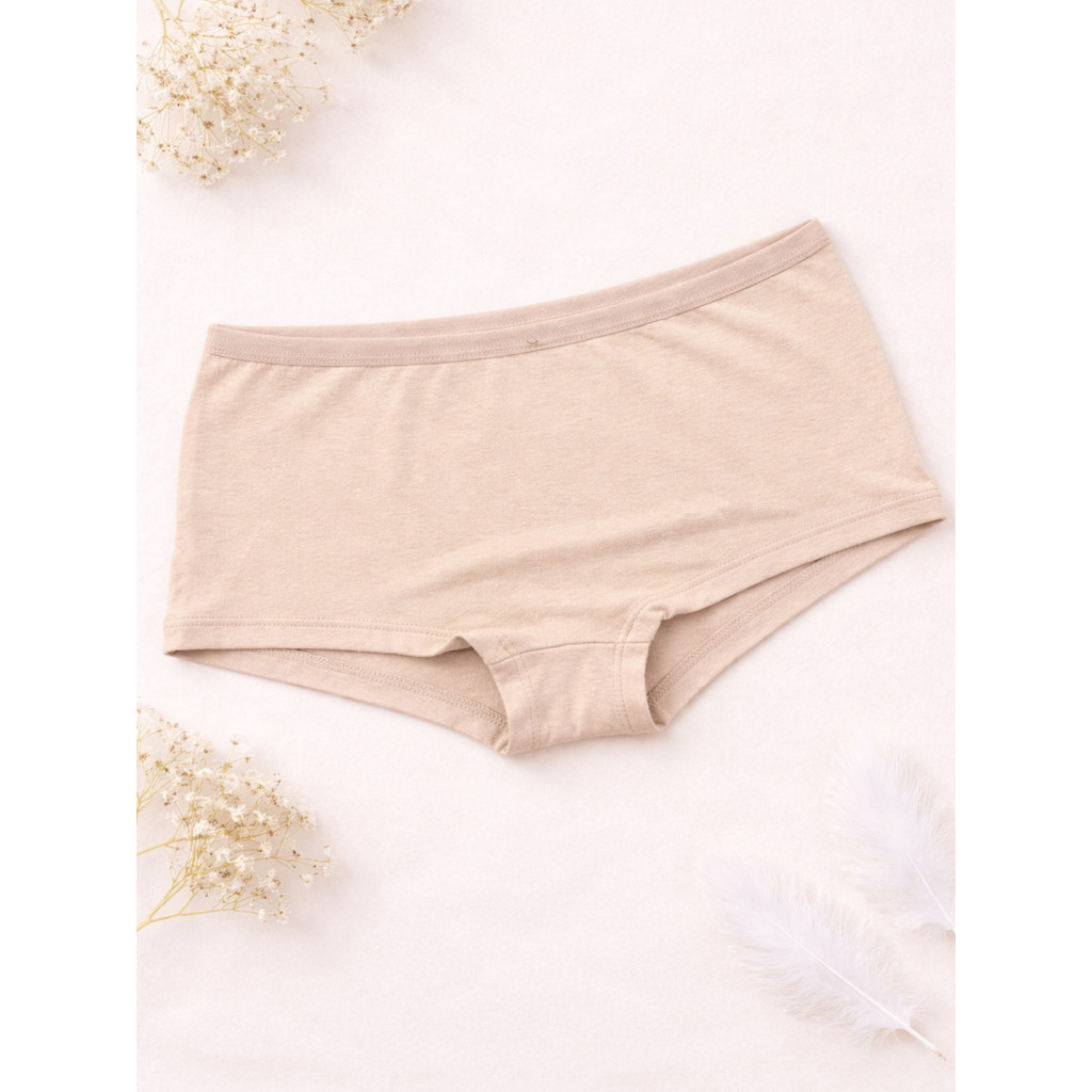 Boy Short Juvenil em Cotton Confortável | Maior Cobertura | Tamanhos 10 a 16 Anos