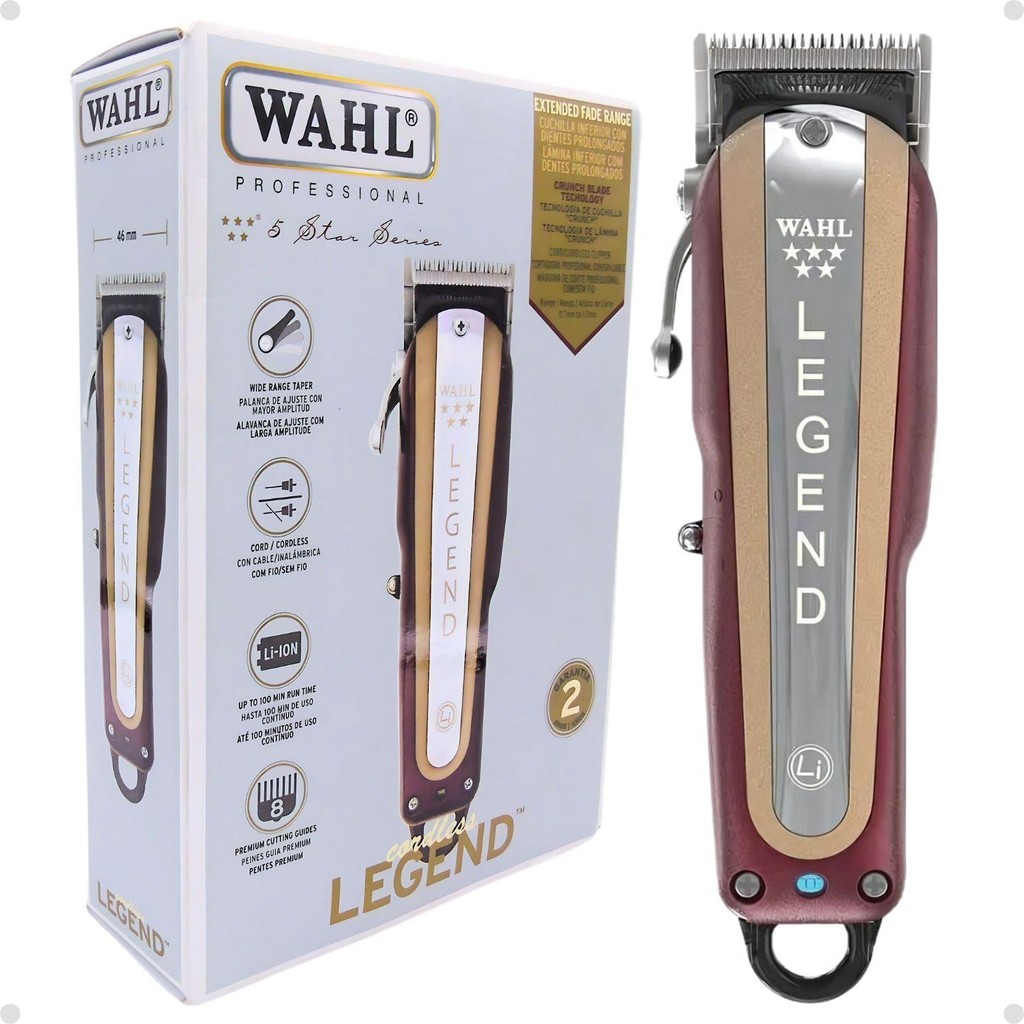 Máquina de Corte Wahl Legend Cordless Bivolt