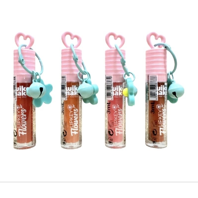 LIP KEY FLOWERS WIKE MAKE