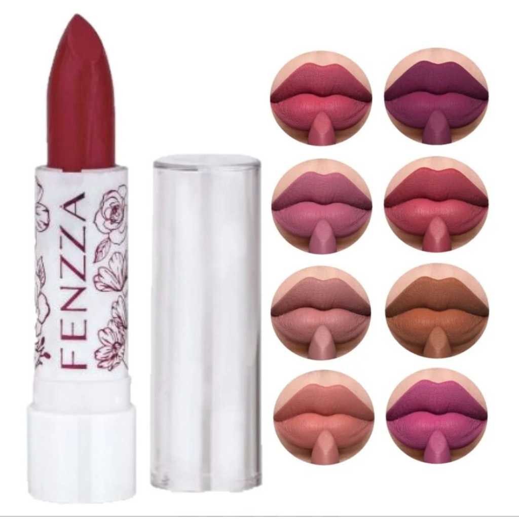 BATOM MATTE FLOWERS FENZZA MAKE UP