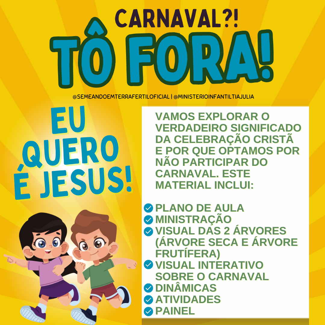 FRUTO DO ESPÍRITO E OBRA DA CARNE ????????