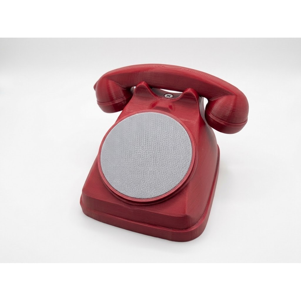 Suporte Telefone Retrô Vintage Para Alexa Echo Pop Decorativo