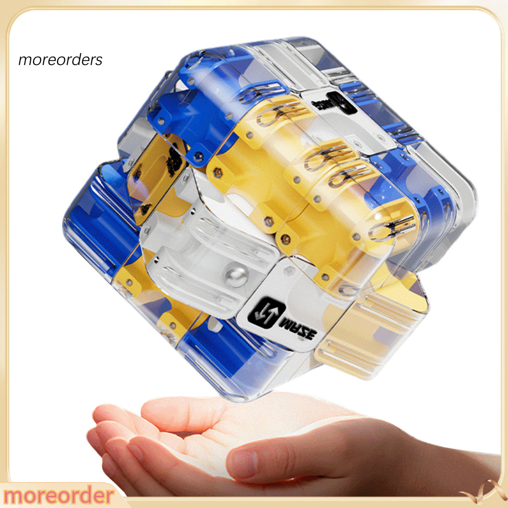 1 or 2 Pcs 3d Puzzle Maze Cube Brain Teaser Toy – Rolling Ball for Kids Adults Educational Bead to Improve Spatial Rec