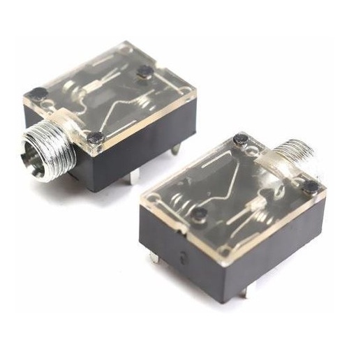 50 Peças - Jack J2 Stereo 5t C/ Rosca Pj-324m Promoção