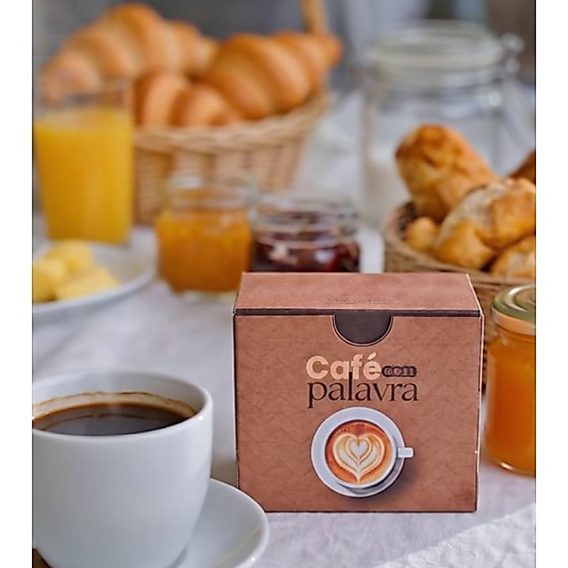 Devocional Diário Café com Deus 100 Versículos Bíblicos Motivação Fé Presente Cristão
