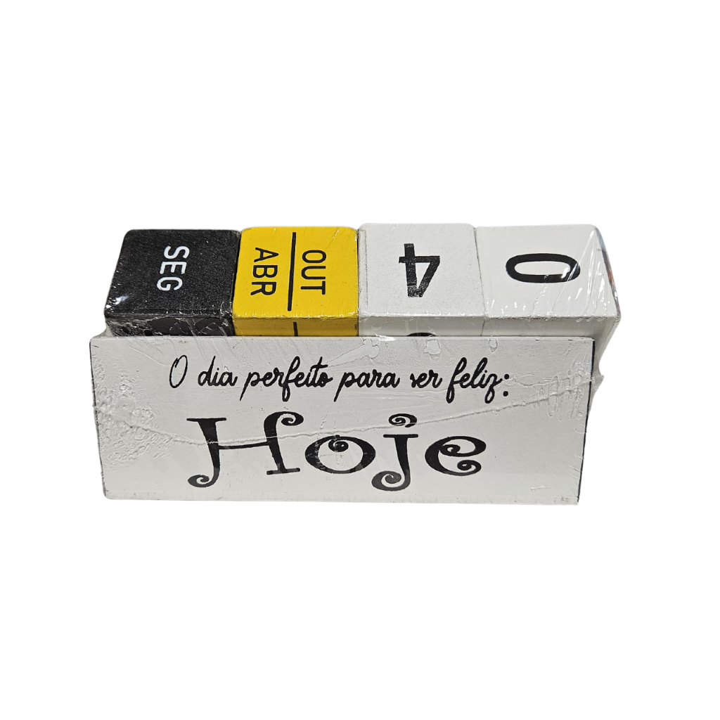 Calendário de MDF - 9x15 cm