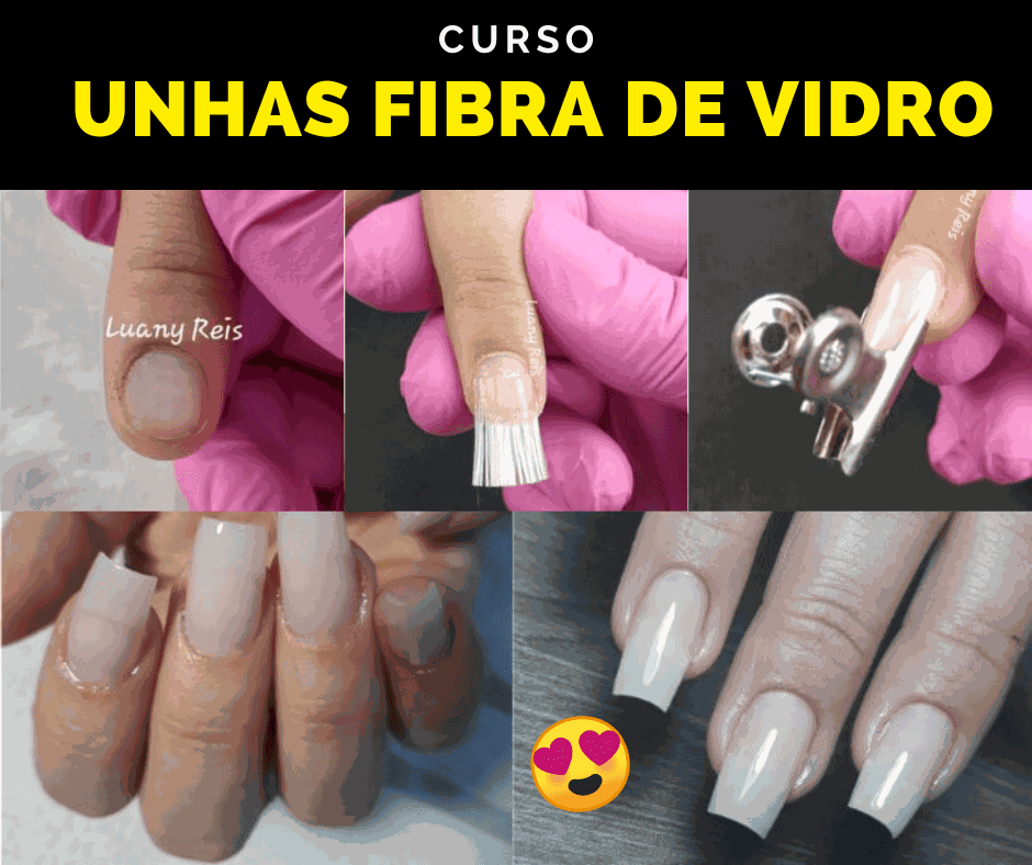 Curso Alongamentos de Unhas ( Fibra + Gel + Bônus ) - Escola Manicure