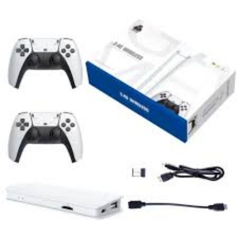 Game Stick m15 2 controles sem fio com 20 mil jogos