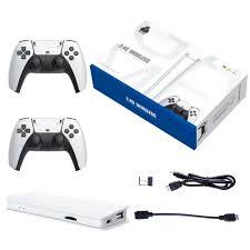 Game Stick Retrô 2.4G Wireless com 2 Controles – Console HDMI com Jogos Clássicos