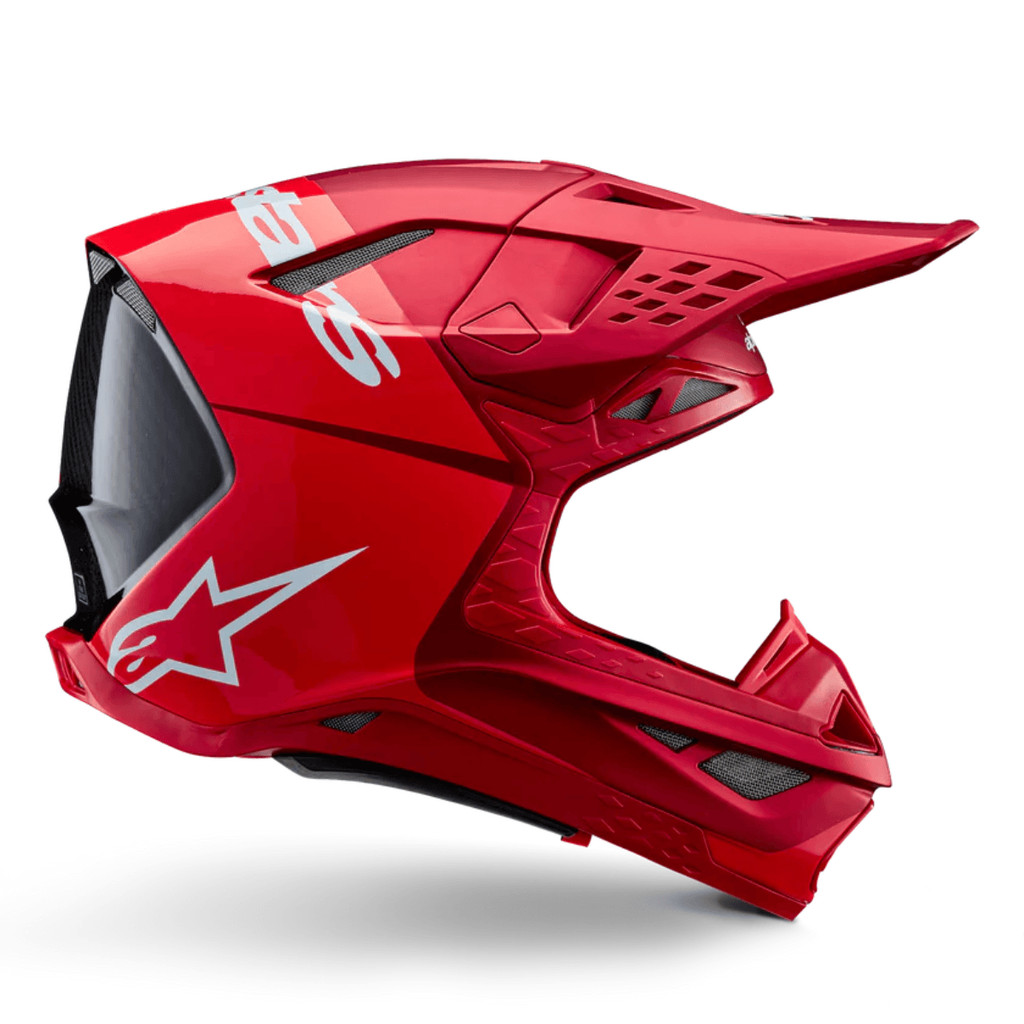CAPACETE ALPINESTARS SM10 FLOOD VERMELHO