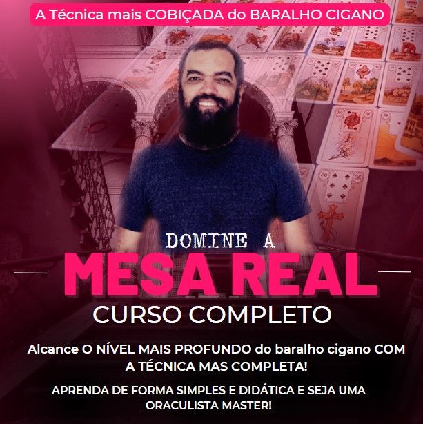 Mesa Real COMPLETO - A Técnica mais Profunda do Baralho Cigano