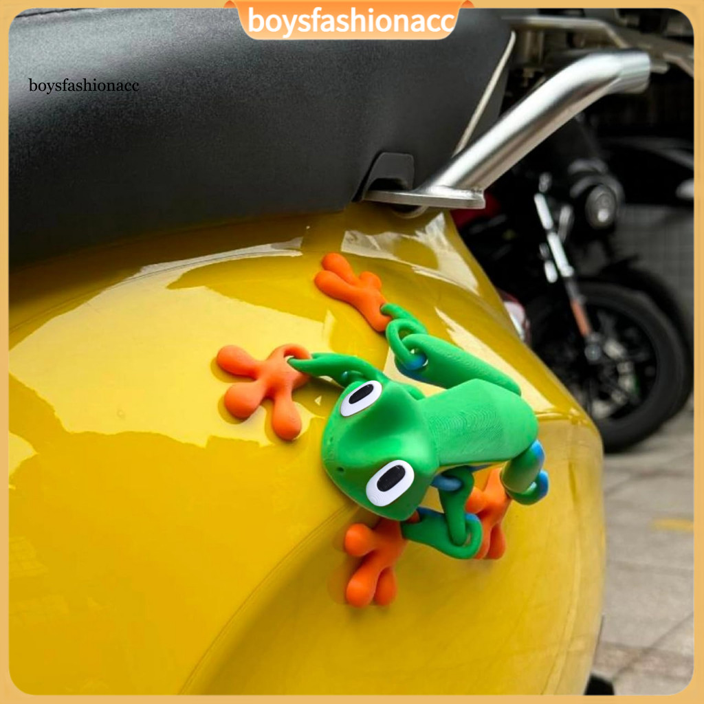 Magnetic 3d Printed Frog Toy with Movable Joints – Articulated Animal Figurine Fridge Magnet Cute Home Office Computer
