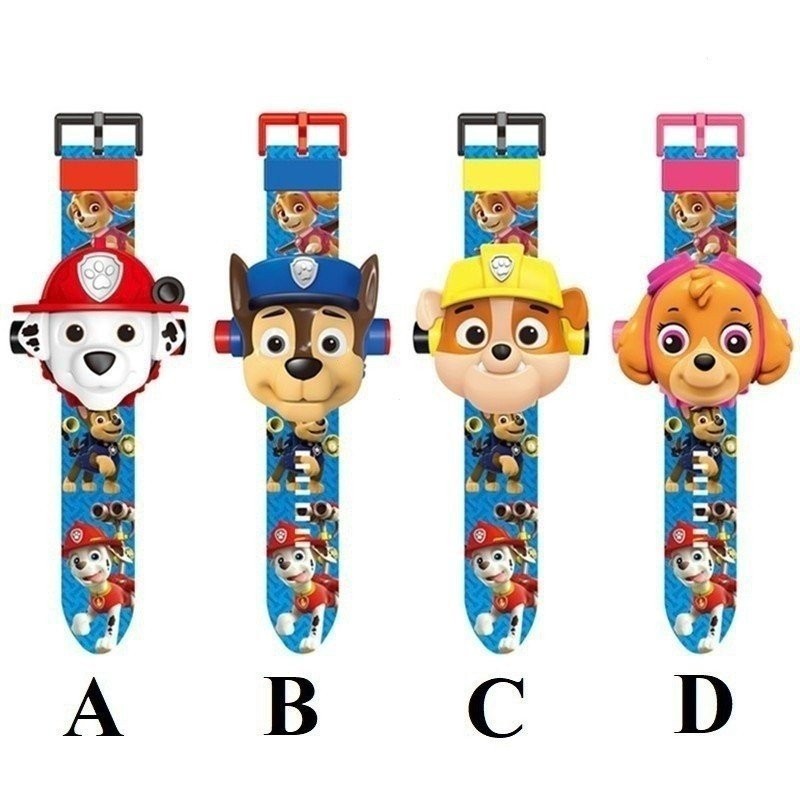 Toy Projection Watch Dinosaur Children's Cartoon Luminous Electronic Watch Preschool Boys and Girls