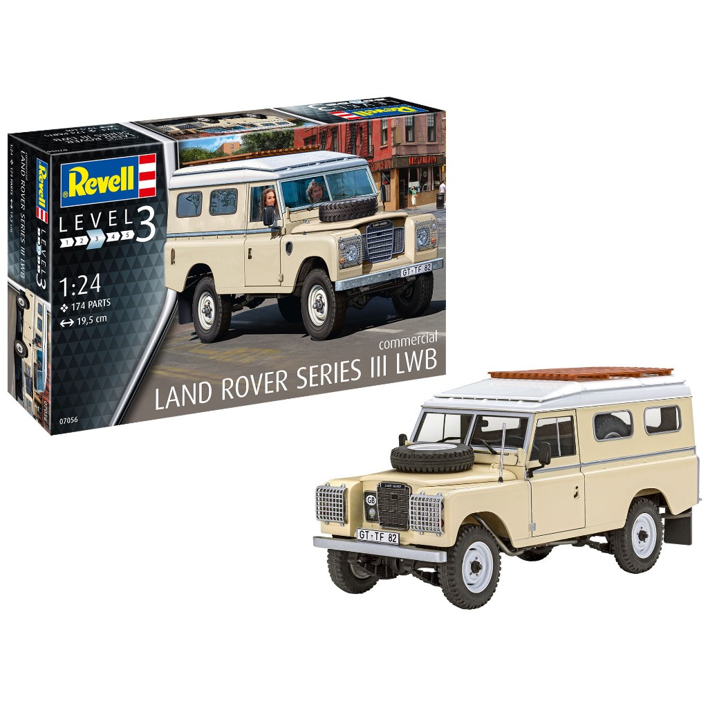 Land Rover Series III LWB (Commercial) - 1/24 - Revell 07056
