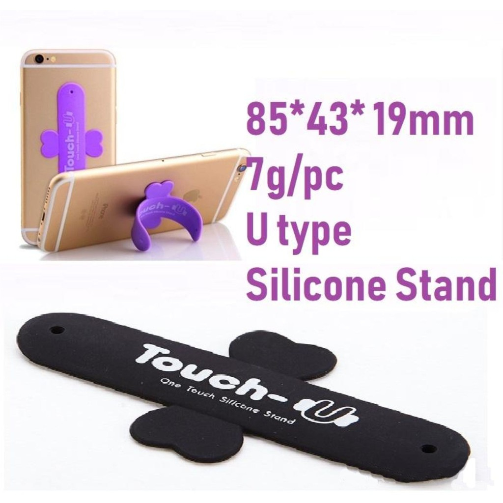 Suporte Para Celular Stand One Touch U Silicone