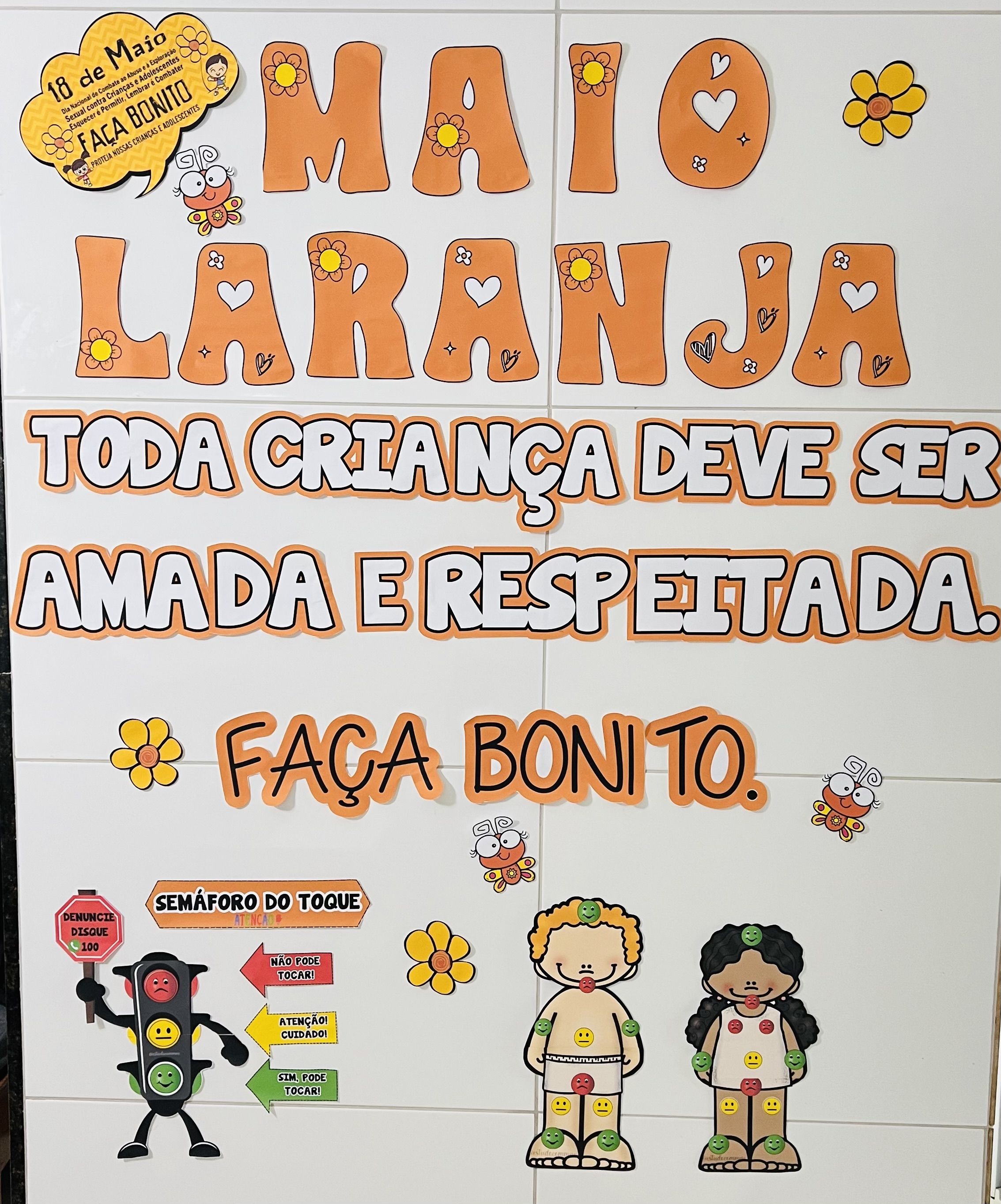 Painel Maio Laranja