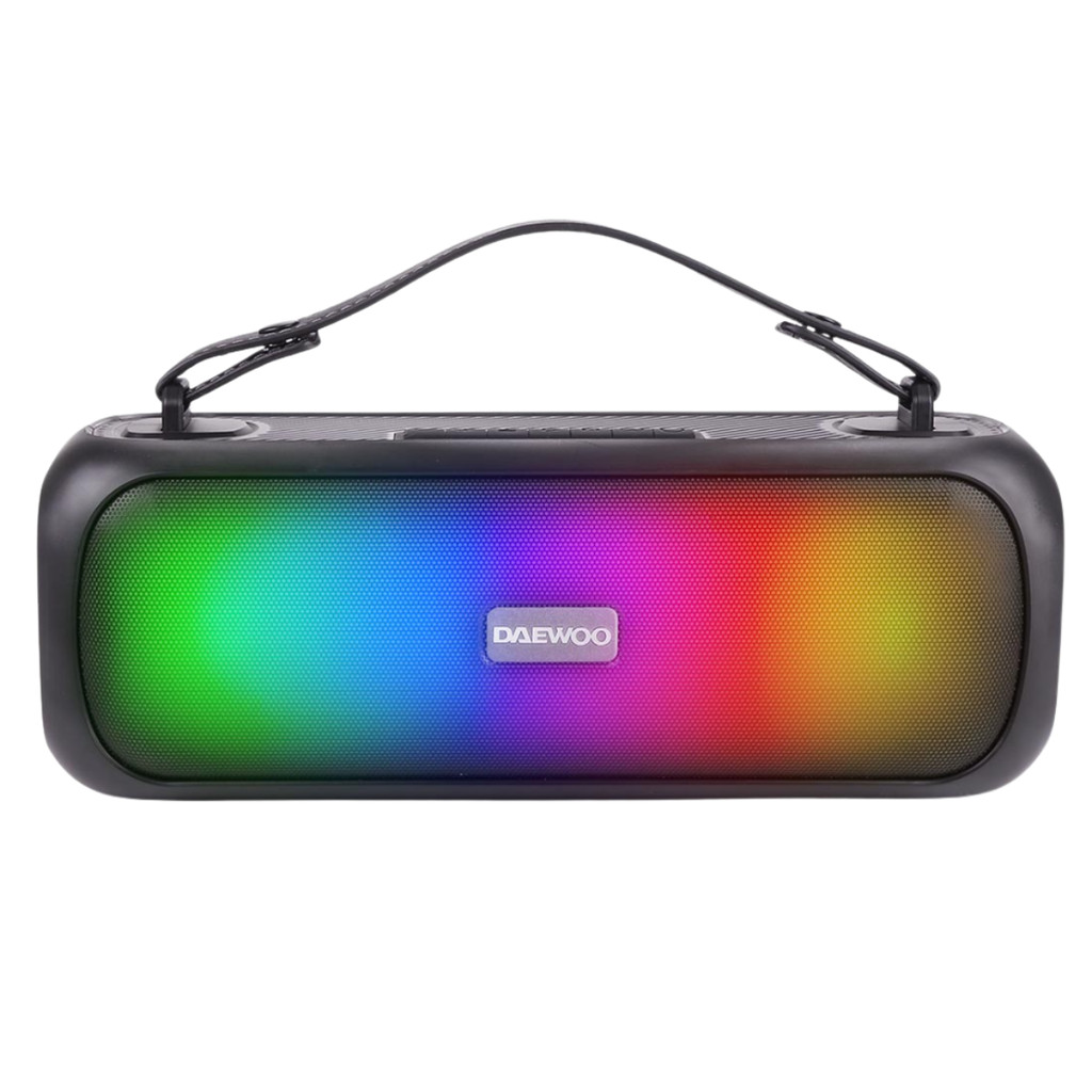 Caixa de Som Compacta e Potente Color Soundbox Daewoo 100W