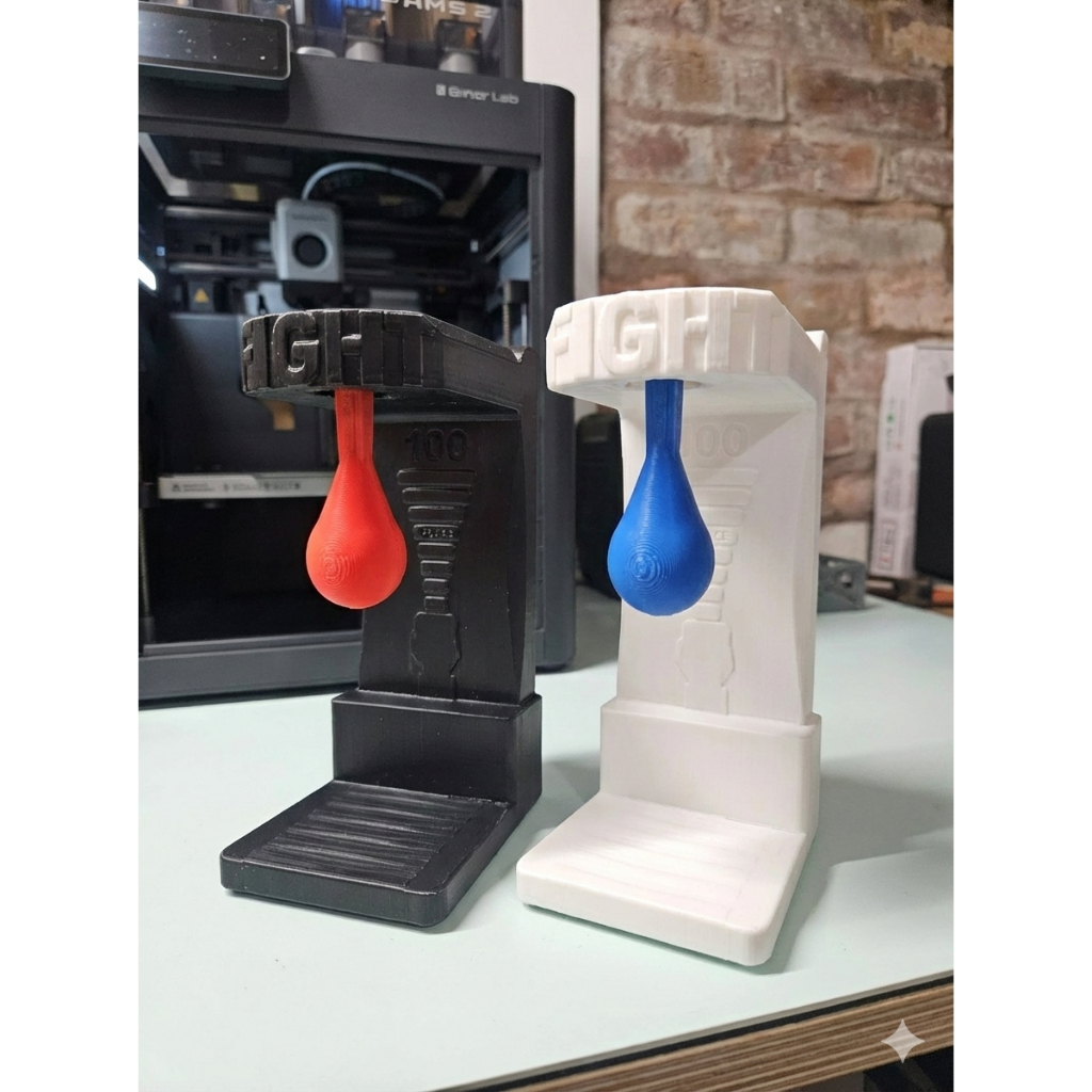 Punch Ball de Mesa Anti-stress - Mini Boxe Fight Alívio de Ansiedade Fidget Toy 3D
